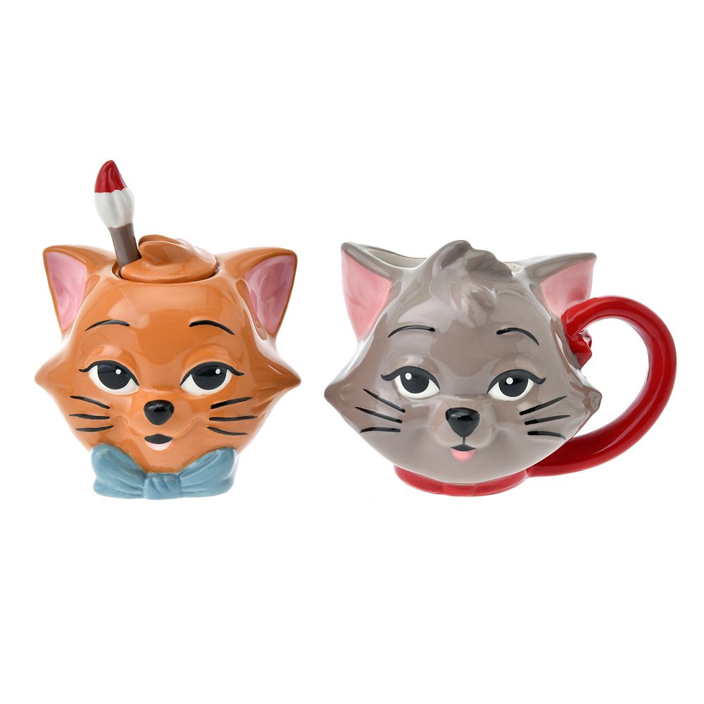 公式 ショップディズニー ベルリオーズ トゥルーズ おしゃれキャット ミルクピッチャー シュガーポット The Aristocats By Ann Shen