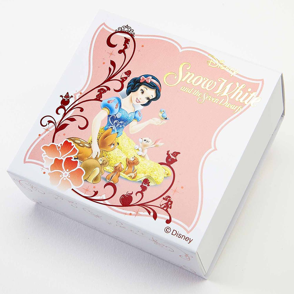 【送料無料】ディズニープリンセス 白雪姫　ローズクォーツピンクゴールドペンダント