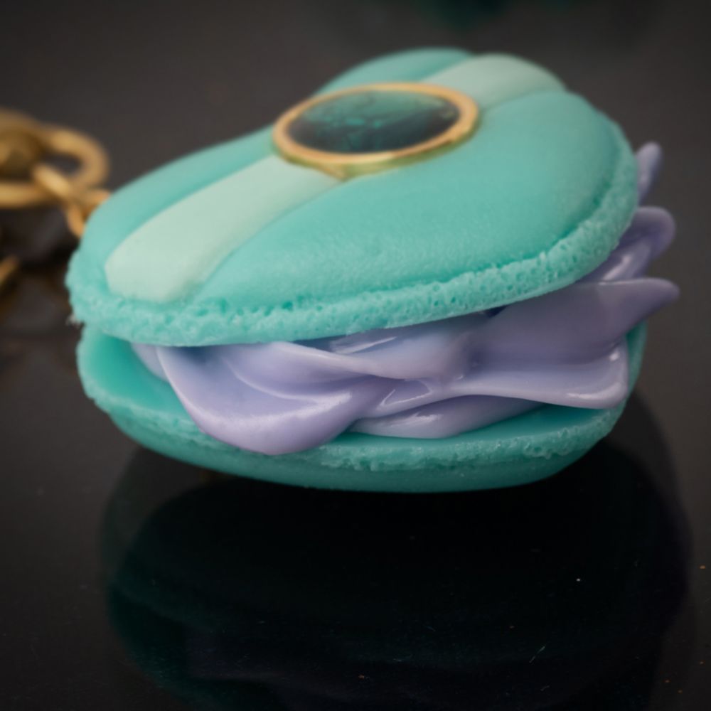 【キューポット】ジャスミン/バッグチャーム　マカロン