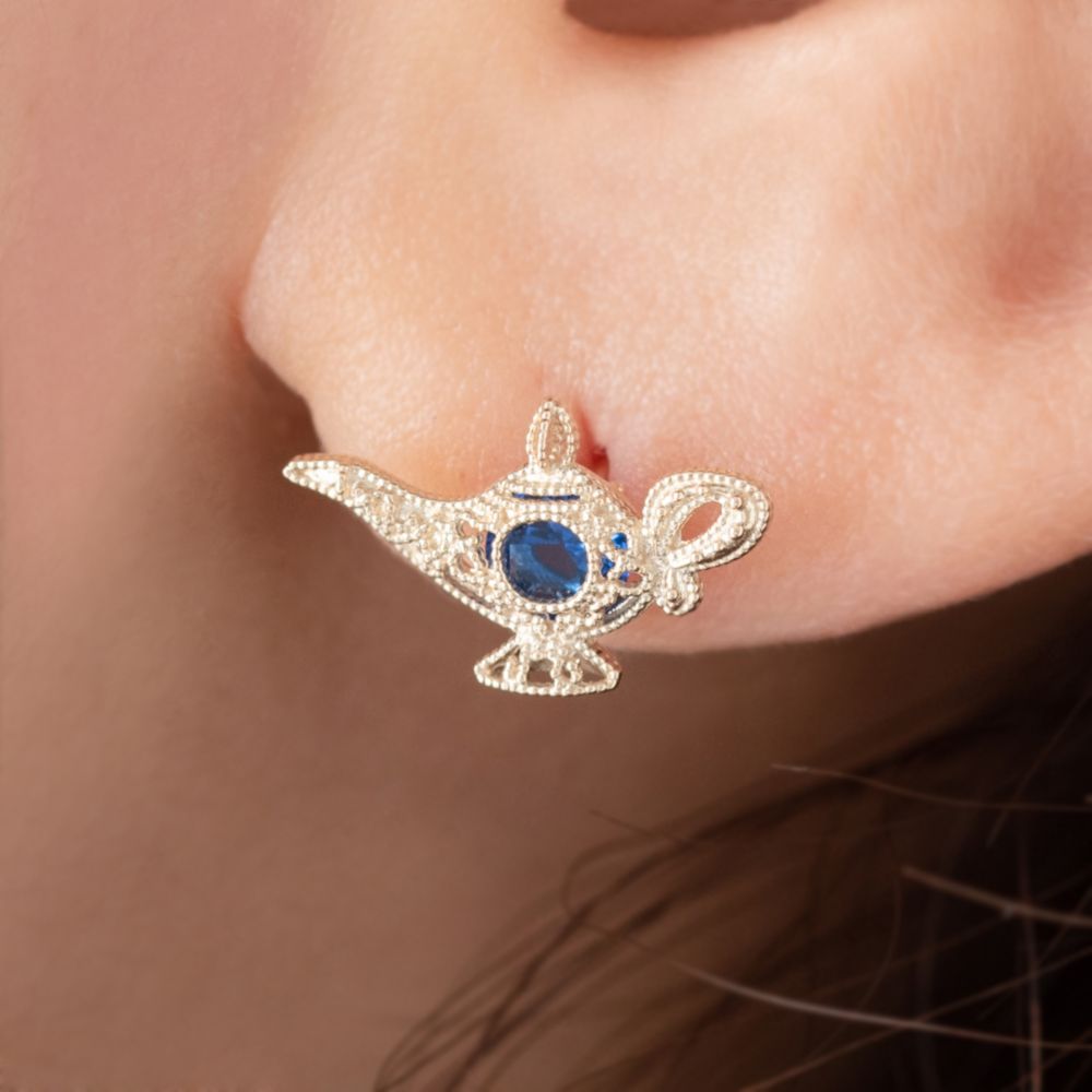 公式 ショップディズニー キューポット アラジン ピアス 魔法のランプ