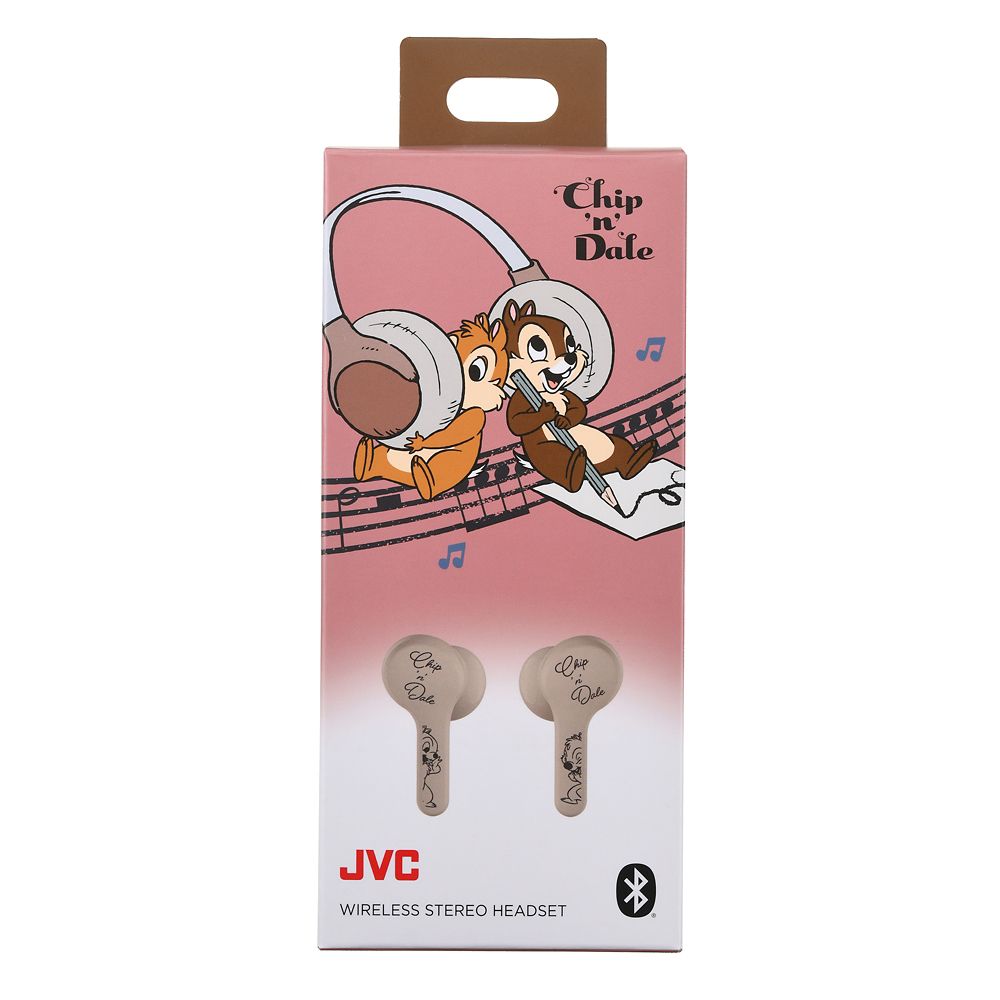 公式 ショップディズニー Jvc チップ デール 完全ワイヤレスイヤホン Enjoy Music
