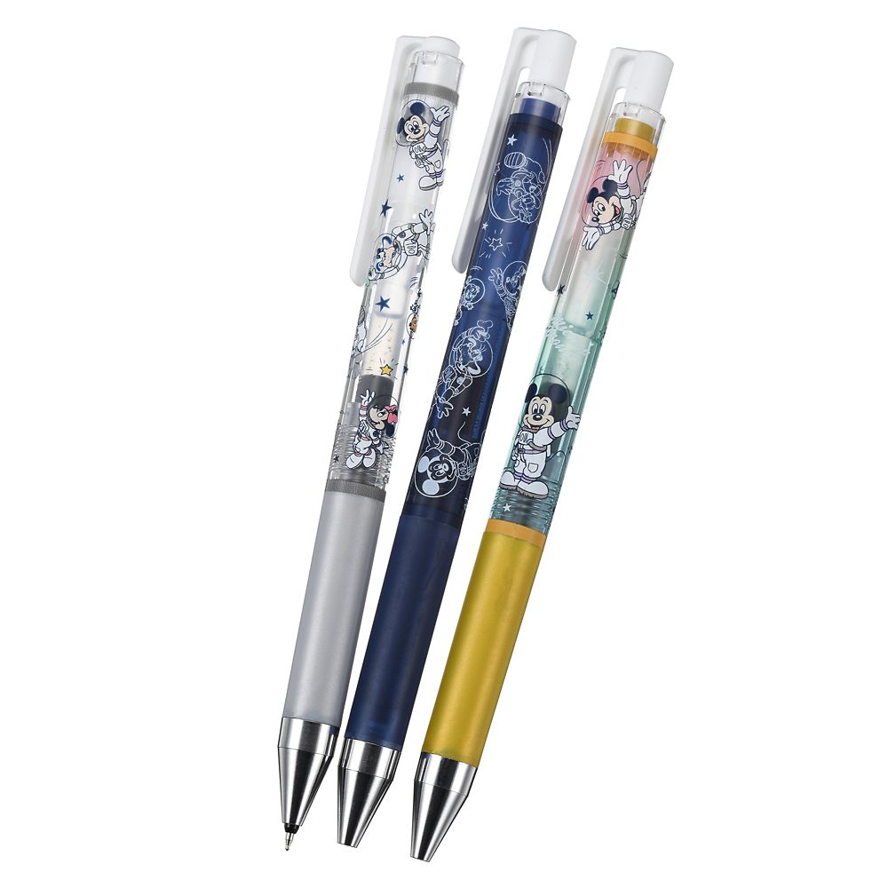 公式 ショップディズニー 再入荷 ミッキー フレンズ ジュースアップ0 4 ゲルインキボールペン 宇宙遊泳