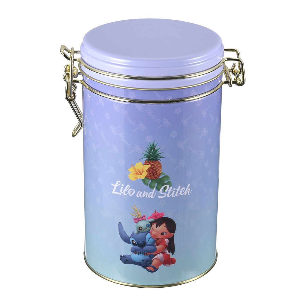 公式 ショップディズニー リロ スティッチ スクランプ クッキー キャニスター缶入り Ever Green