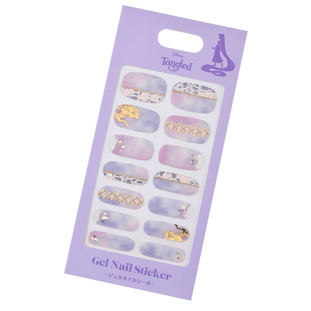 公式 ショップディズニー ラプンツェル ジェルネイルシール