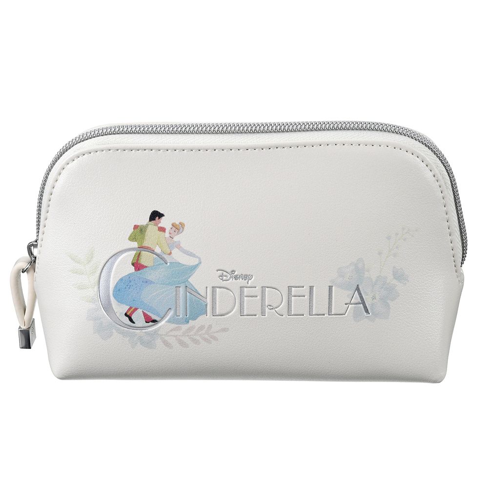 公式 ショップディズニー シンデレラ 王子 ポーチ ブルーフラワー Health Beauty Tool