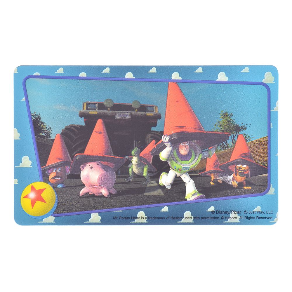 公式 ショップディズニー トイ ストーリー シール ステッカー カード型 Toy 3