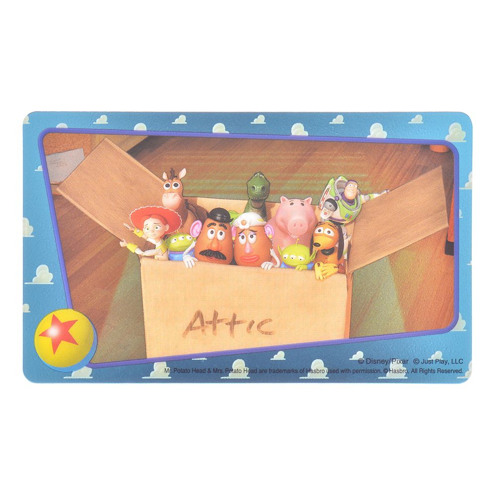 公式 ショップディズニー トイ ストーリー シール ステッカー カード型 Toy 5