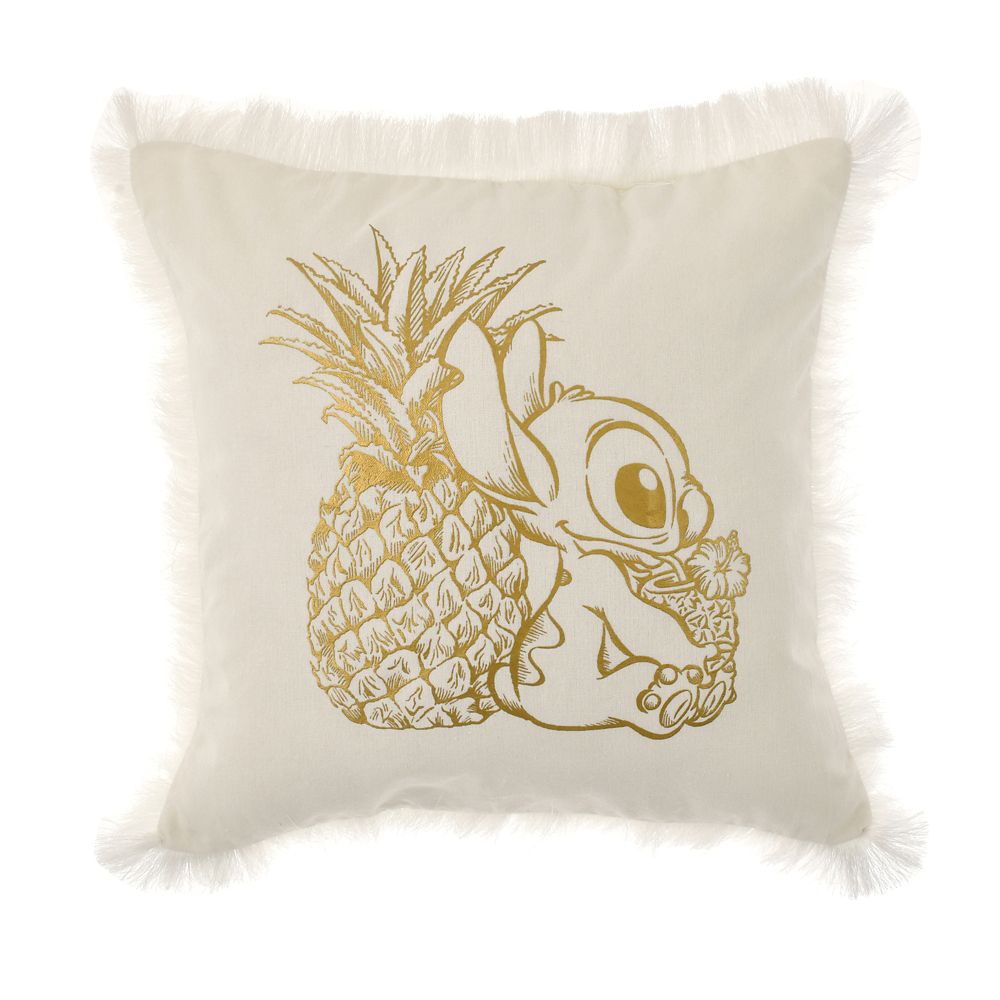 公式 ショップディズニー スティッチ クッションカバー Good Night S Sleep