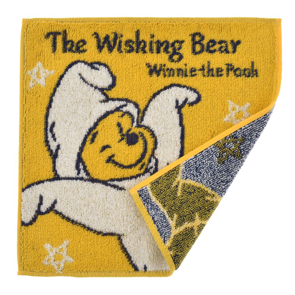 公式 ショップディズニー プーさん ミニタオル The Wishing Bear