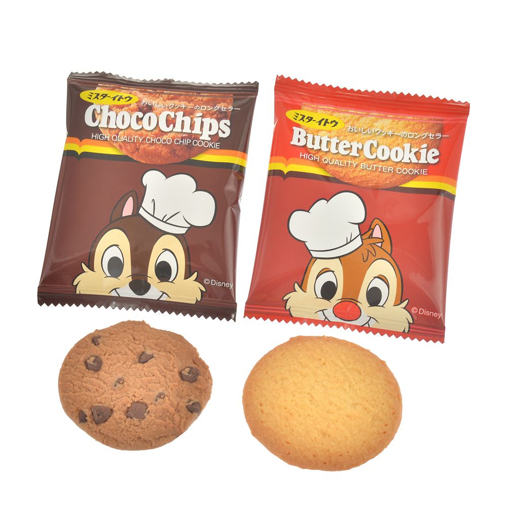 公式 ショップディズニー ミスターイトウ チップ デール クッキー 缶入り Chocochip Cookie Butter Cookie