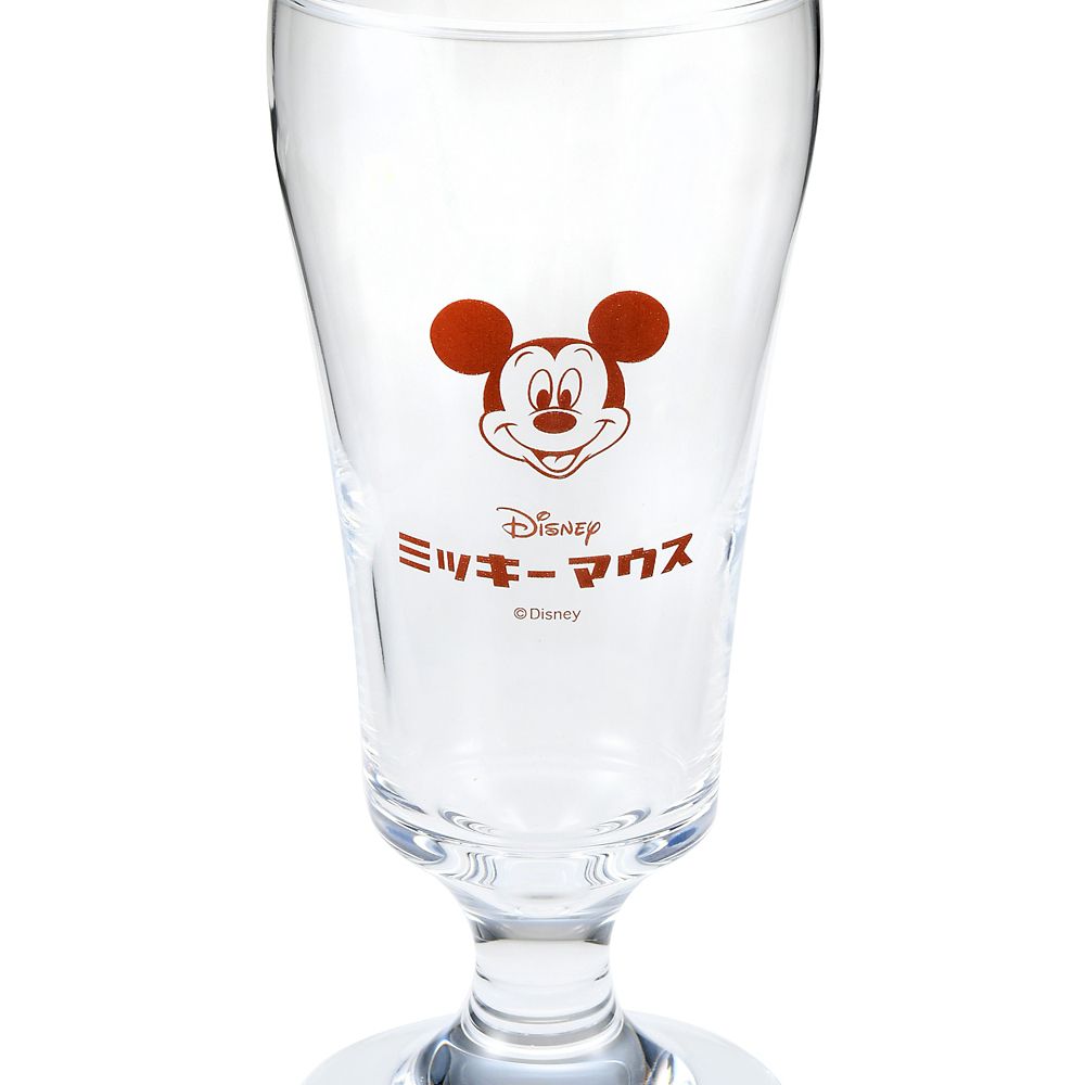 公式 ショップディズニー ミッキー パフェグラス Retro Cafe
