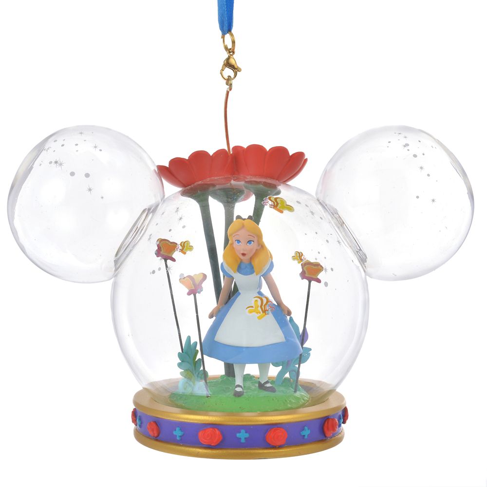 公式 ショップディズニー アリス パンとバターフライ オーナメント ミッキーアイコン Ornament 22