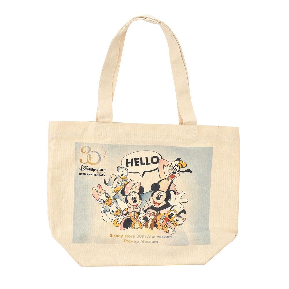 【公式】ショップディズニー ミッキー＆フレンズ トートバッグ Disney store 30th Anniversary Popup Museum