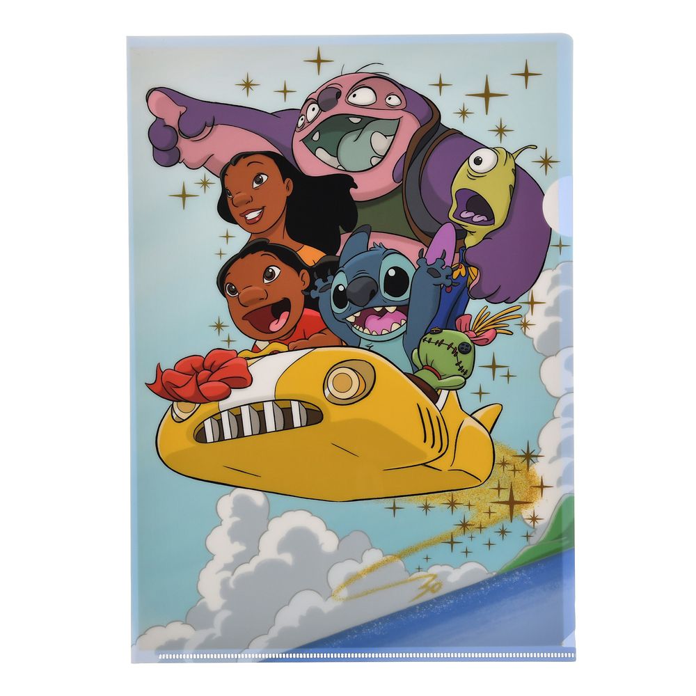 公式 ショップディズニー ディズニーキャラクター クリアファイル Disney Store Japan 30th Anniversary