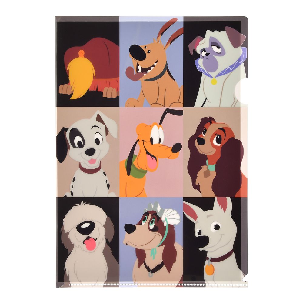 公式 ショップディズニー ディズニーキャラクター クリアファイル Dog Day 22