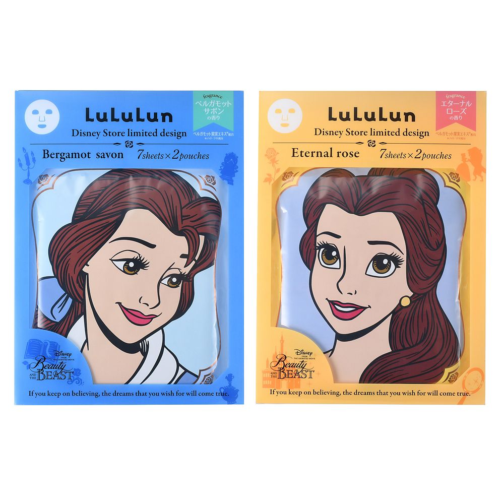公式 ショップディズニー Lululun ベル フェイスマスク Skin Care