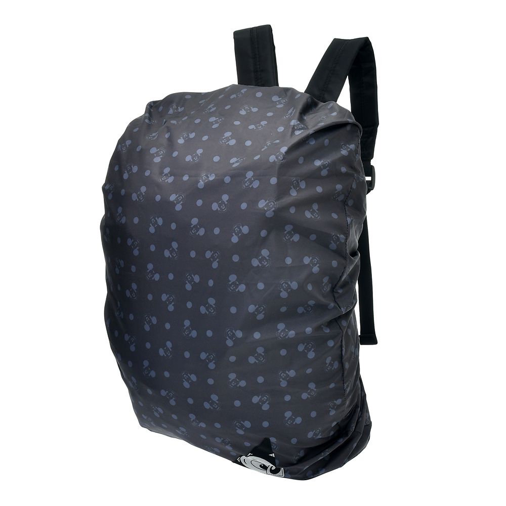 公式 ショップディズニー ミッキー レインカバー 自転車カゴ バックパック用 カラビナ付き Rainy Day 22