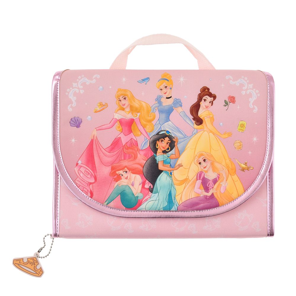 公式 ショップディズニー ディズニープリンセス ステーショナリーセット バッグ風ケース入り ロマンティックプリンセス