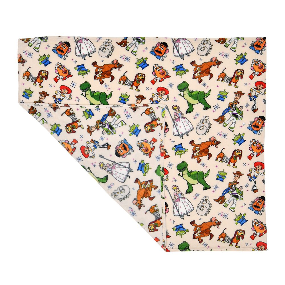 公式 ショップディズニー トイ ストーリー ブランケット 総柄 Enjoy Winter