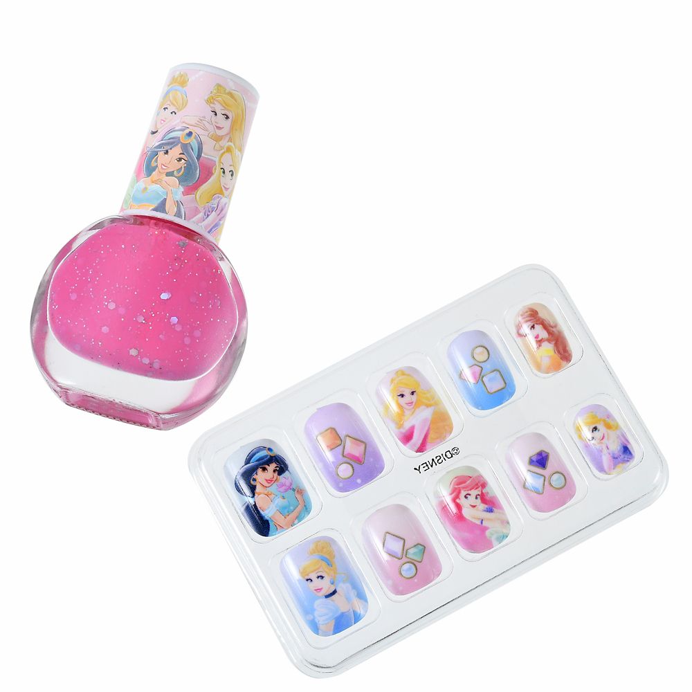 公式 ショップディズニー ディズニープリンセス キッズ用ネイルカラー ネイルチップ