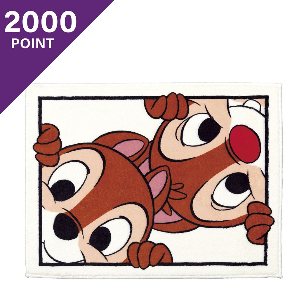 チップ＆デール フロアマット