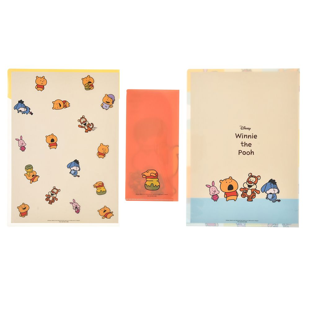 公式 ショップディズニー プー フレンズ クリアファイル チケットファイル Nishimurayuji