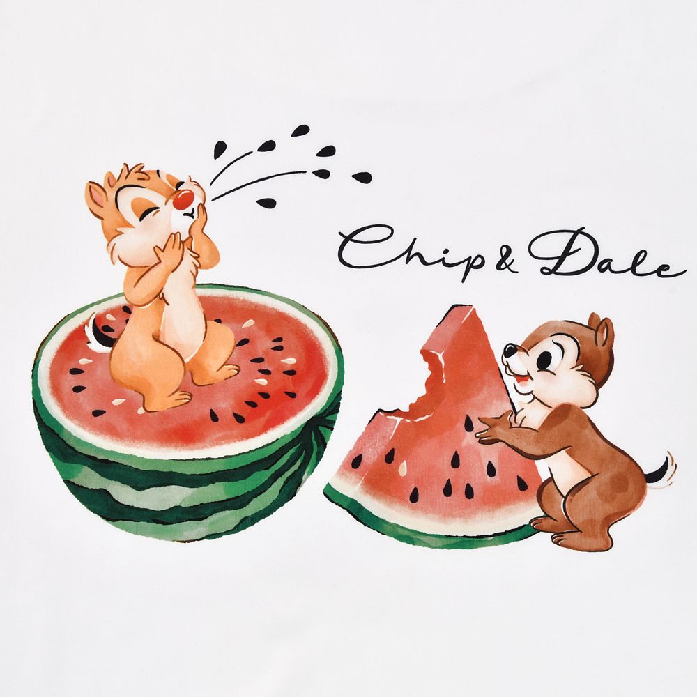 公式 ショップディズニー チップ デール 半袖tシャツ Summer Night Party