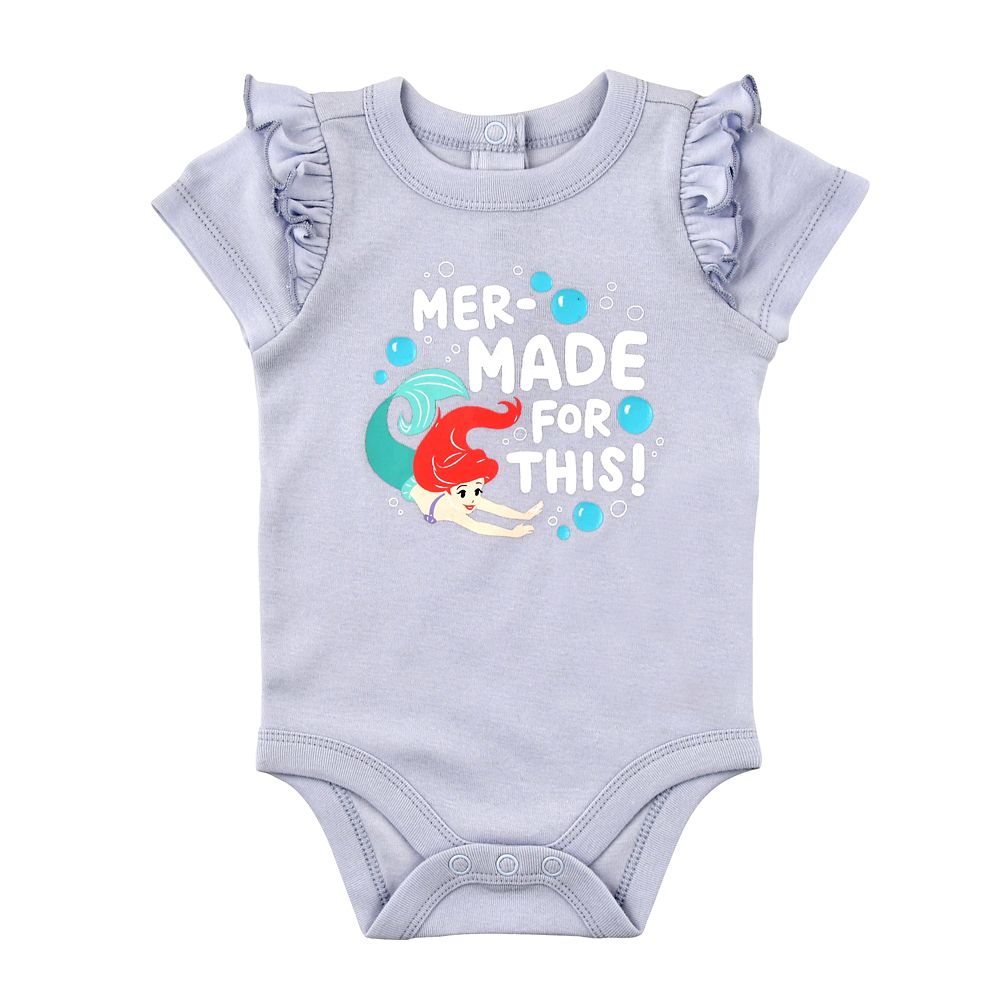 公式 ショップディズニー アリエル ロンパース 60 Mer Made For This Disney Baby