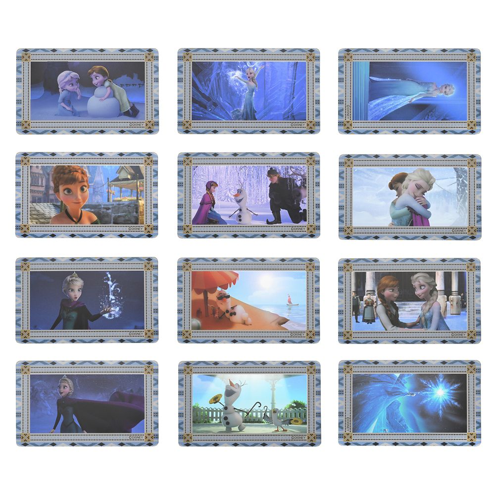 公式 ショップディズニー アナと雪の女王 シール ステッカー カード型 Fz 7