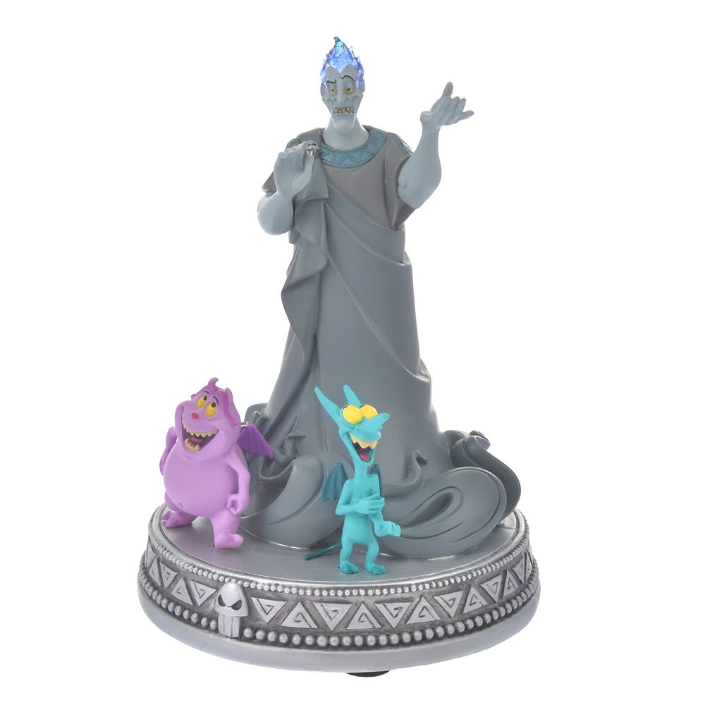 公式 ショップディズニー ハデス ペイン パニック フィギュア ライトアップ ヘラクレス Disney Villains Story Collection