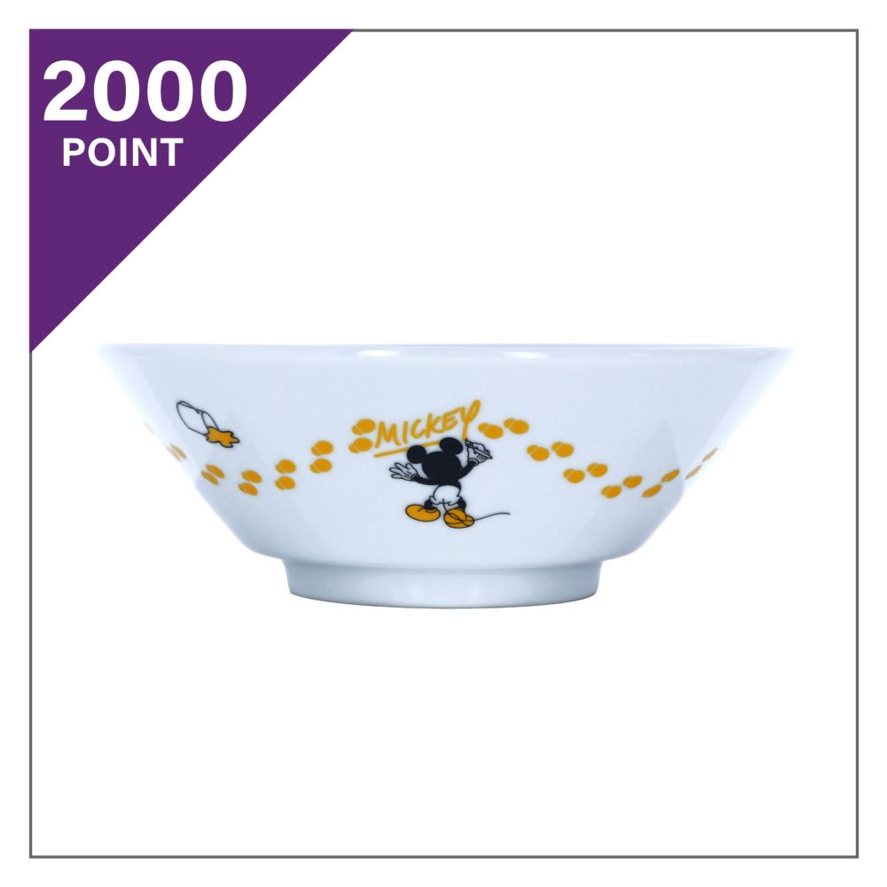 ミッキーマウス　どんぶり＆れんげセット