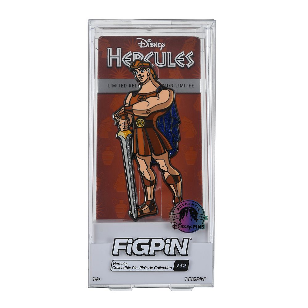 公式 ショップディズニー ヘラクレス ピンバッジ Figpin