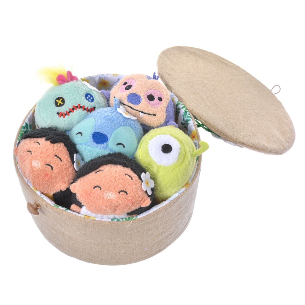 公式 ショップディズニー ツムツム ぬいぐるみ リロ スティッチ ミニ S ボックスセット Stitch Years Tsum Tsum