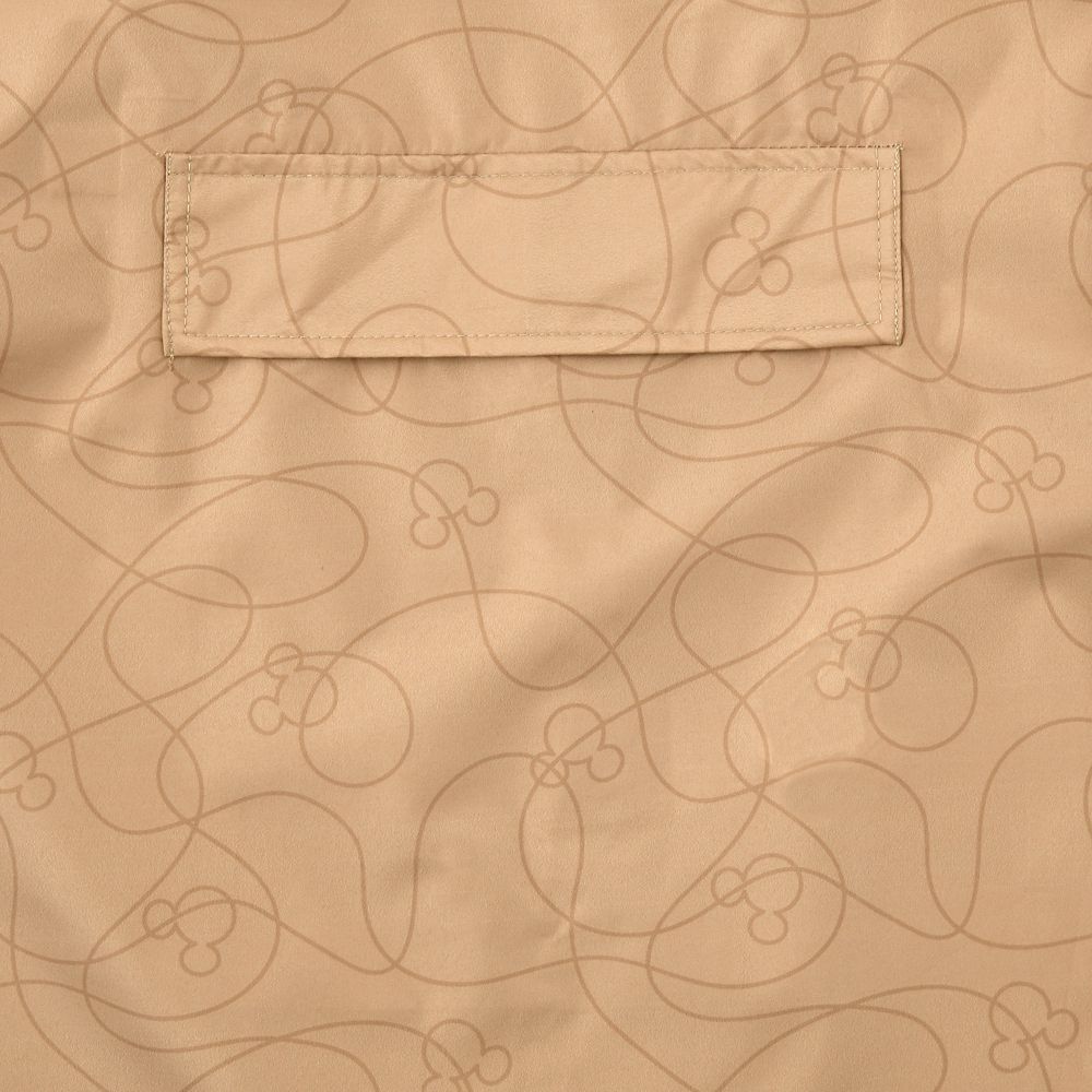 公式 ショップディズニー Kiu ミッキー レインポンチョ べージュ Rainy Day 22