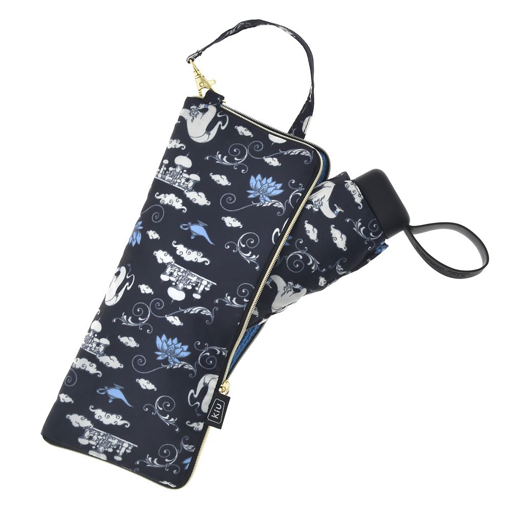 公式 ショップディズニー Kiu ジーニー 折りたたみ傘ケース傘ケース Rainy Day 22