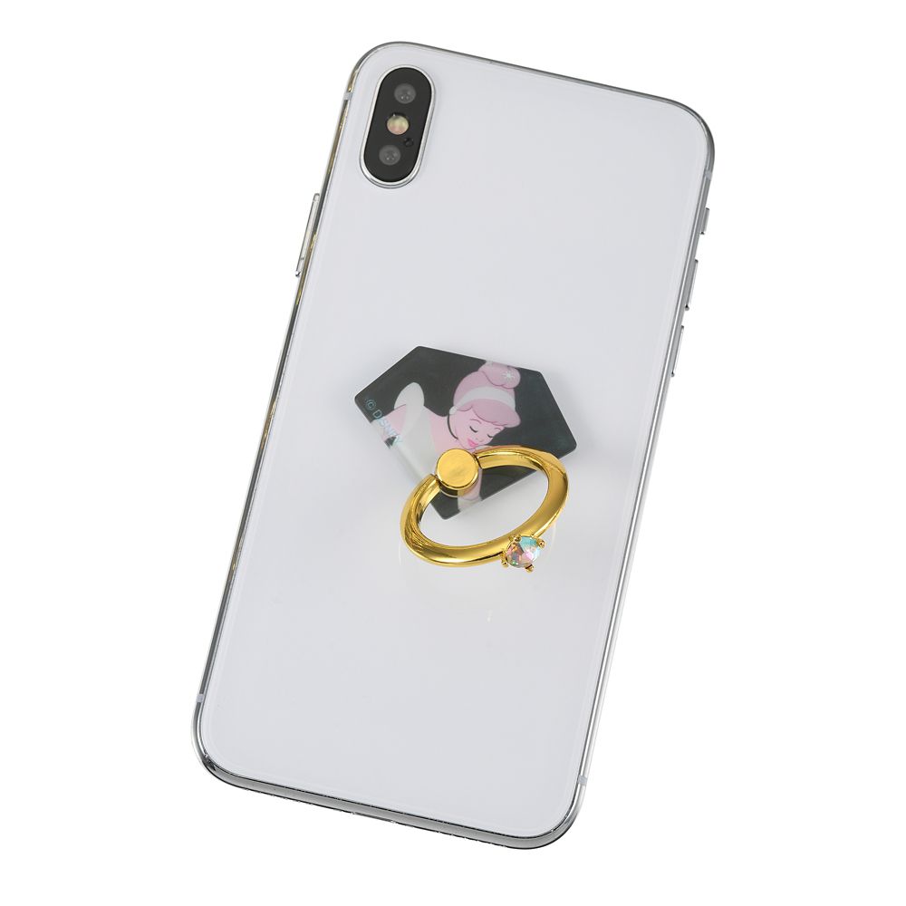 公式 ショップディズニー ディズニープリンセス シークレットスマートフォンリング ダイヤモンド形