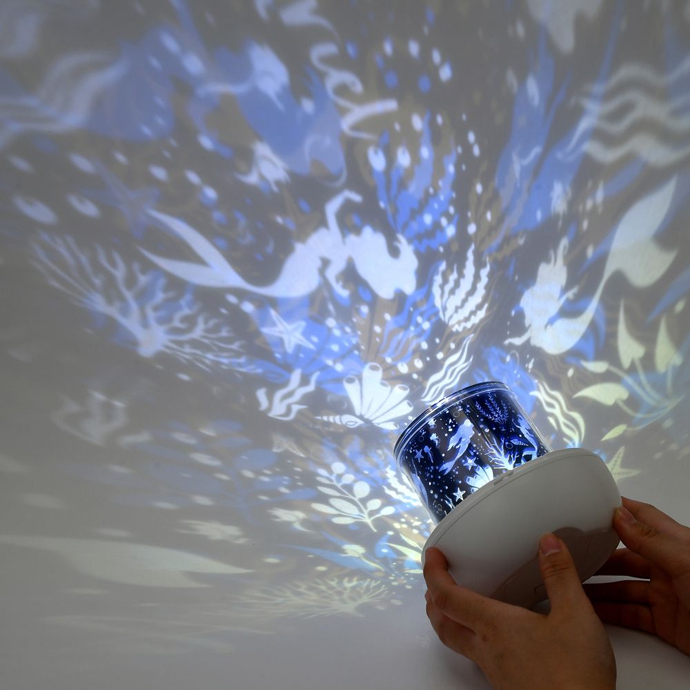 公式 ショップディズニー アリエル フランダー セバスチャン ルームプロジェクション Under The Sea