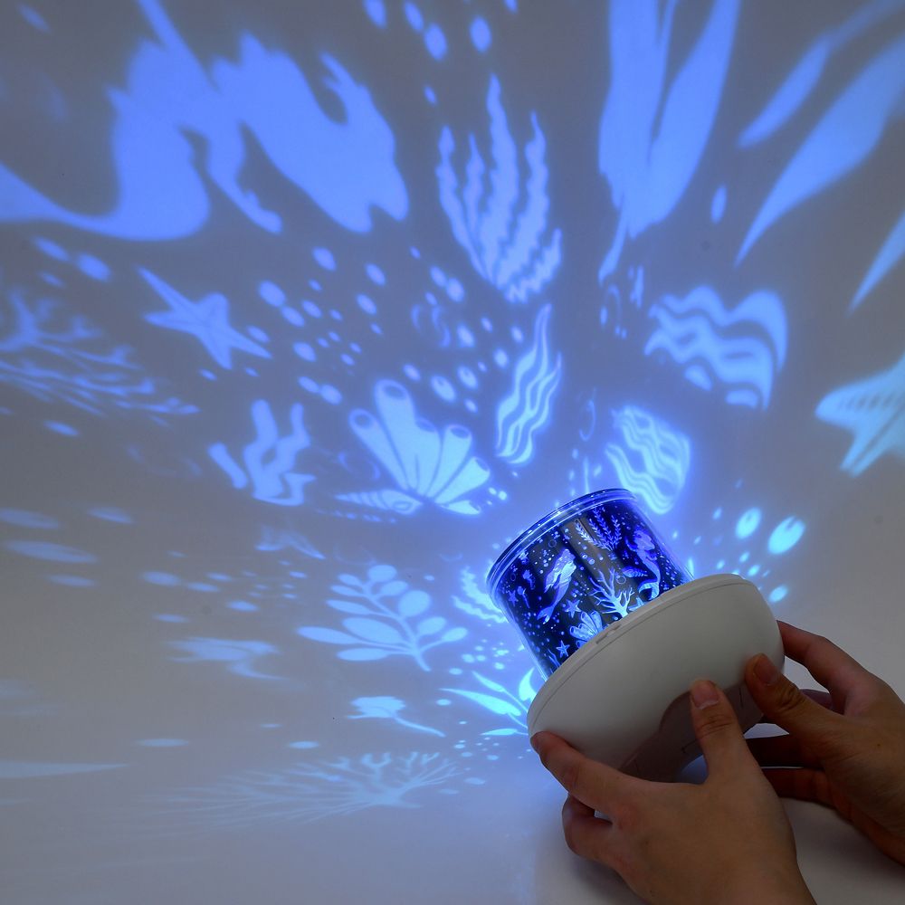 公式 ショップディズニー アリエル フランダー セバスチャン ルームプロジェクション Under The Sea