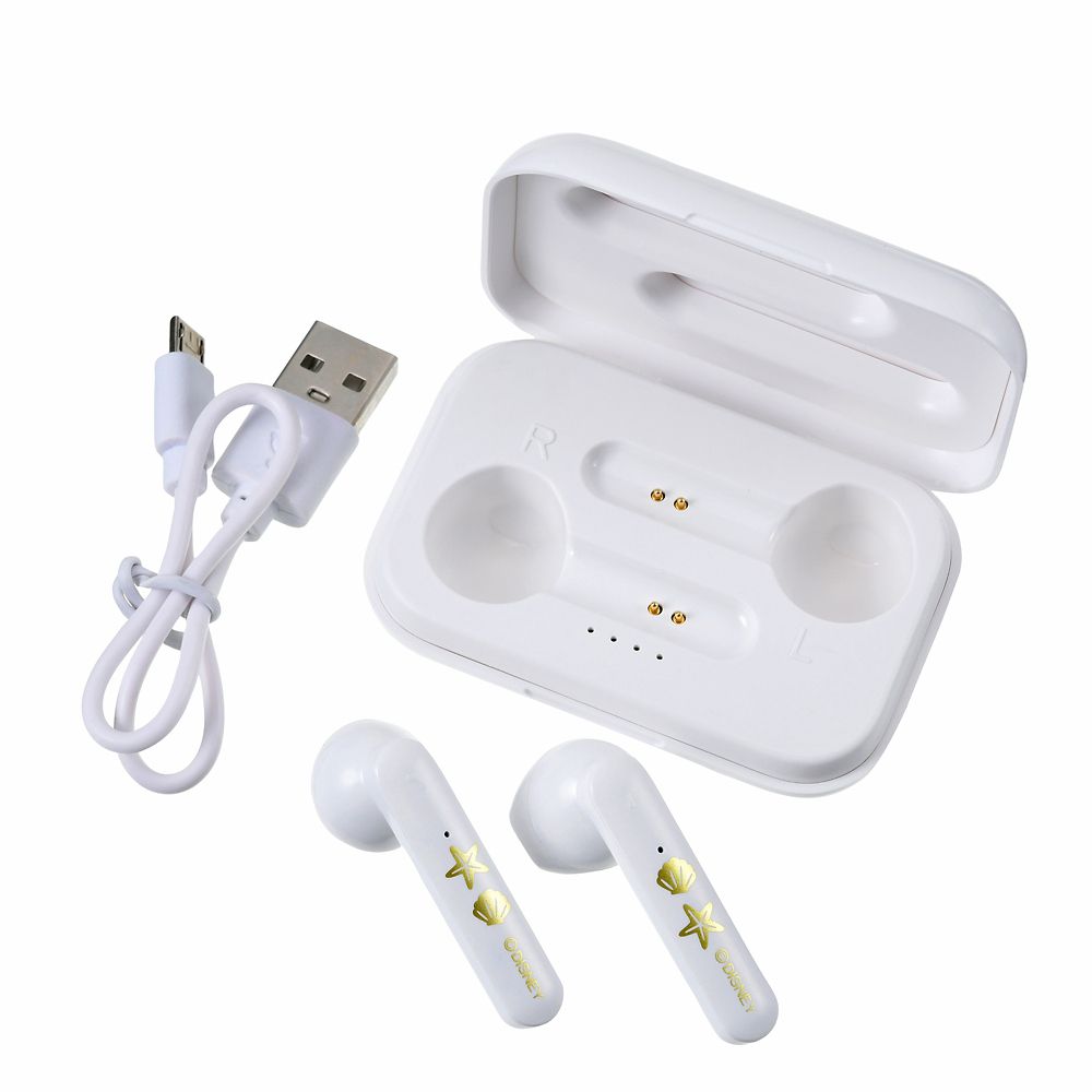 公式 ショップディズニー アリエル セバスチャン 完全ワイヤレスイヤホン Under The Sea