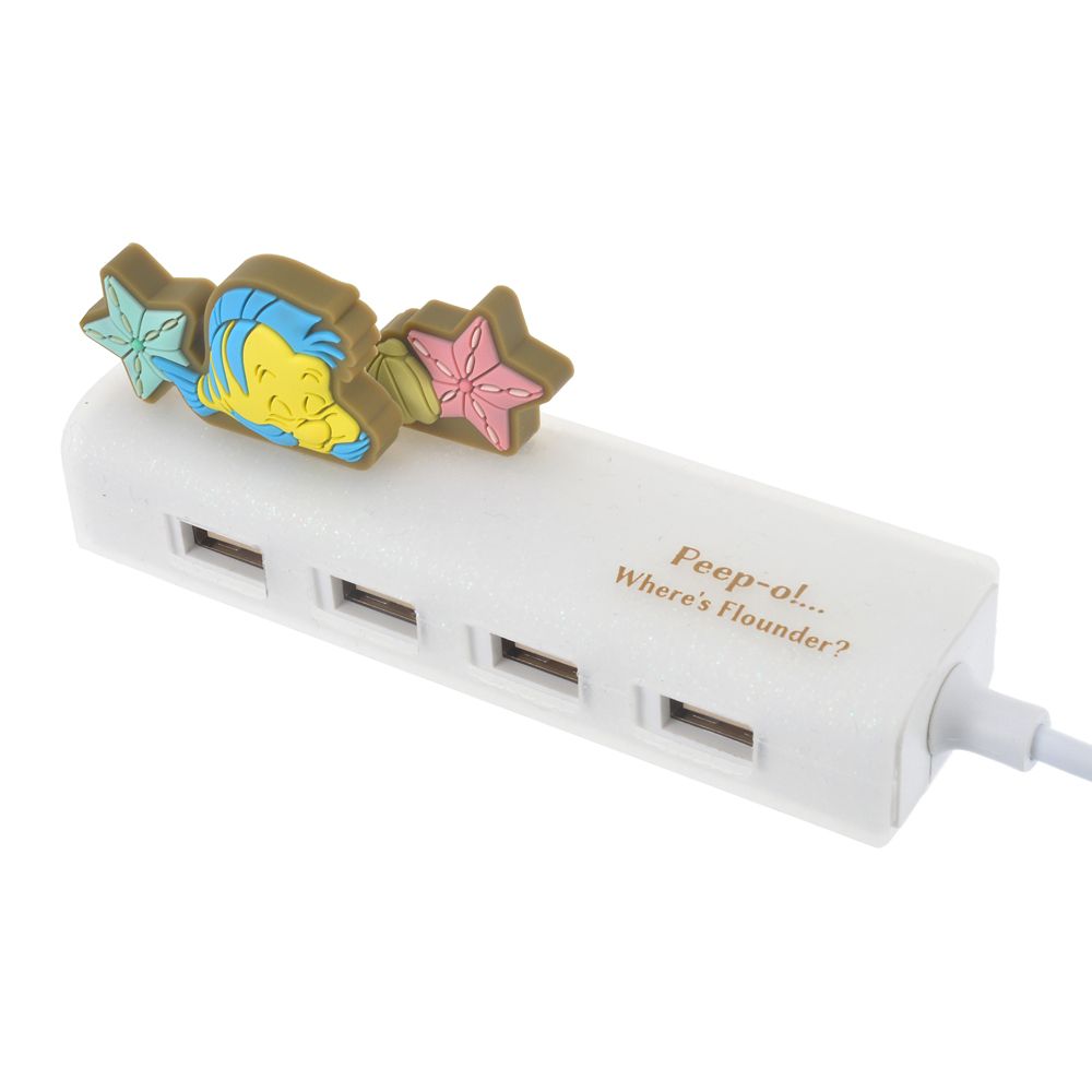 公式 ショップディズニー フランダー Usbハブ 4ポート Under The Sea