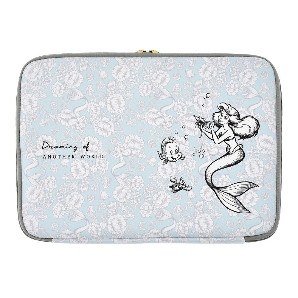 公式 ショップディズニー アリエル フランダー セバスチャン ノートパソコンケース Under The Sea