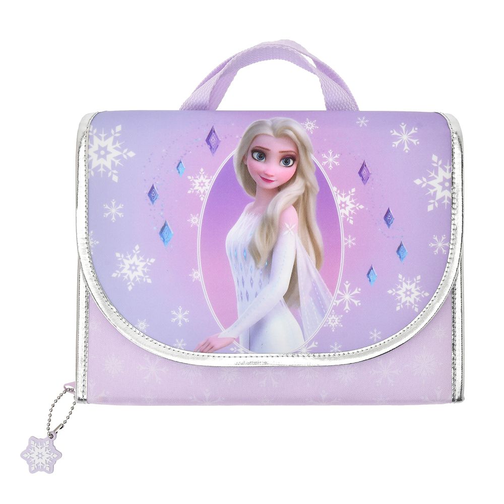 公式 ショップディズニー エルサ ステーショナリーセット フラップバッグ型 Queen