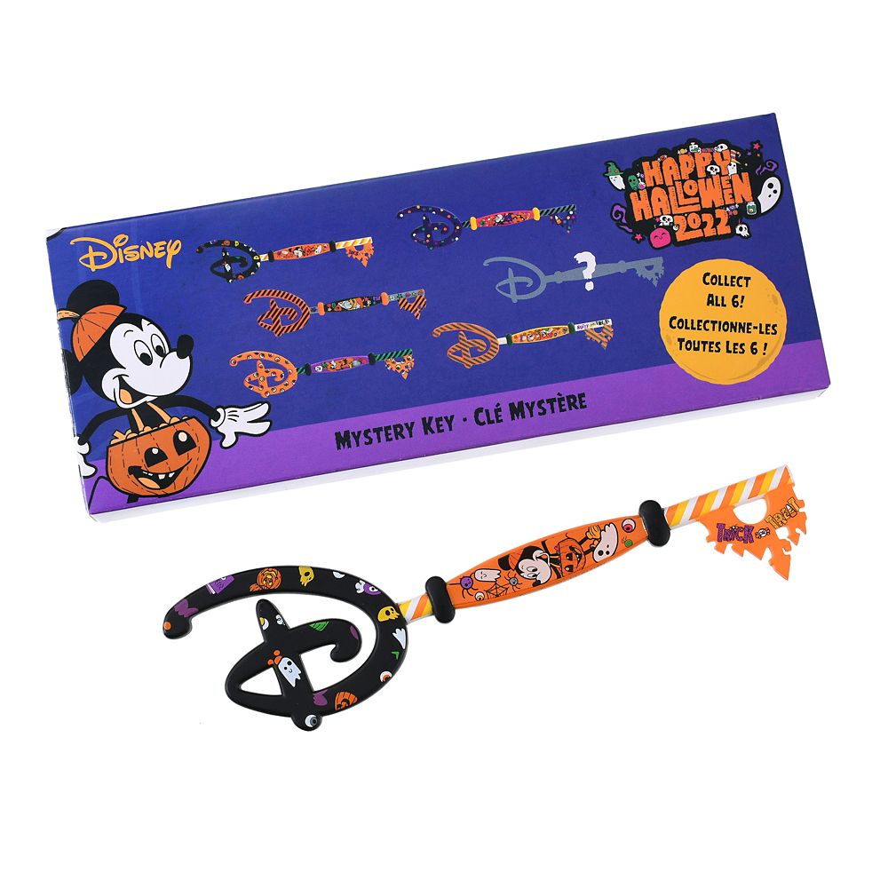 ギフ 包装 ディズニーストア ハロウィン コレクタブルキー 全6種 キャラクターグッズ
