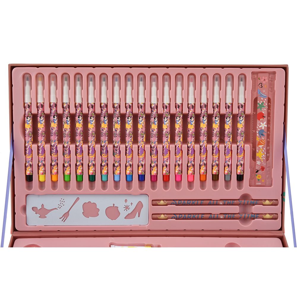 公式 ショップディズニー 再入荷 ディズニープリンセス おえかきセット デラックス