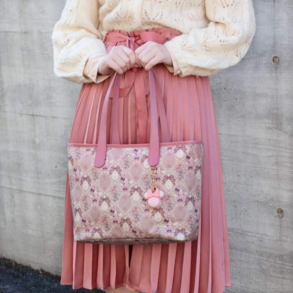 【キューポット】ミニー/トートバッグ　ヴィンテージケーキ