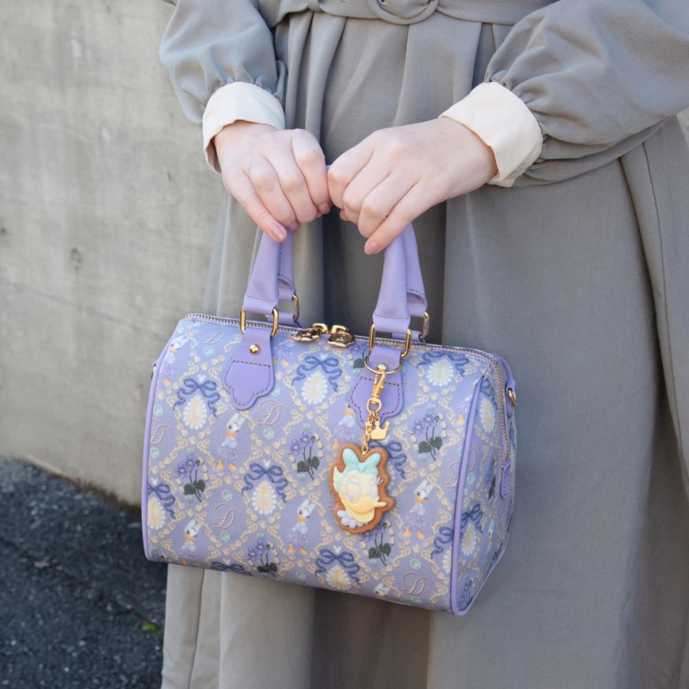 【キューポット】デイジー/ボストンバッグ　ヴィンテージケーキ