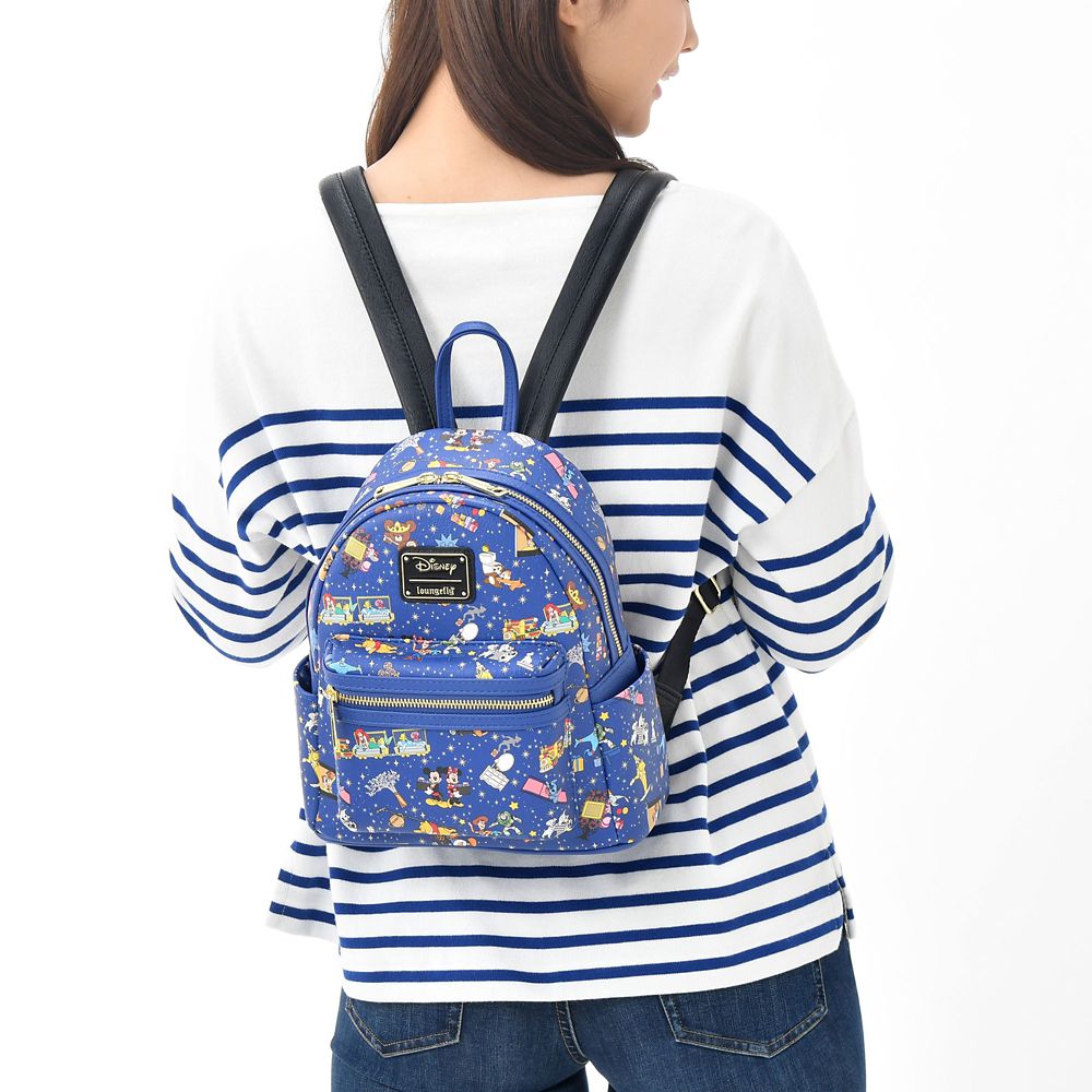 公式 ショップディズニー Loungefly ディズニーキャラクター リュックサック バックパック Disney Store Japan 30th