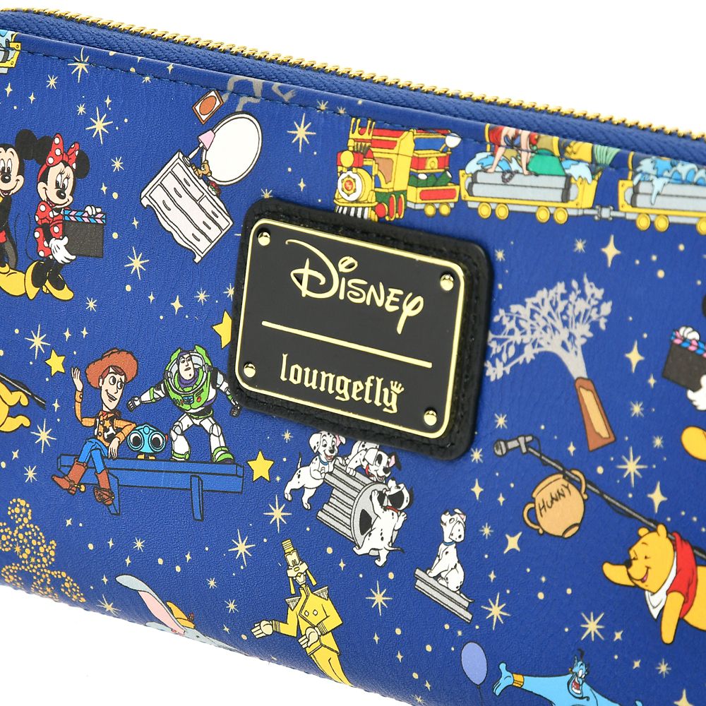 公式 ショップディズニー Loungefly ディズニーキャラクター 財布 ウォレット Disney Store Japan 30th
