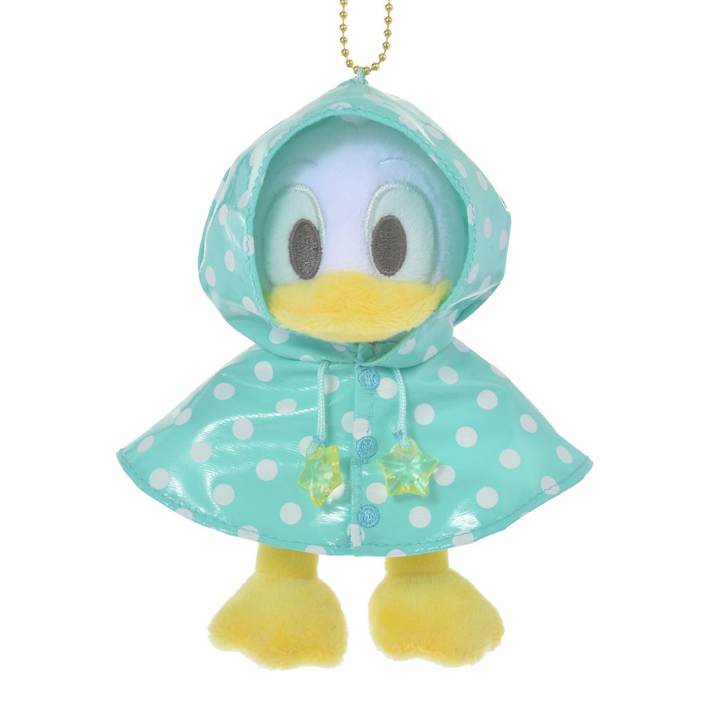 公式 ショップディズニー ドナルド ぬいぐるみキーホルダー キーチェーン Rain