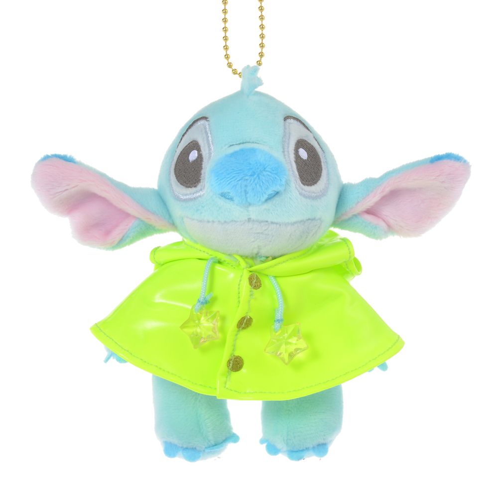 公式 ショップディズニー スティッチ ぬいぐるみキーホルダー キーチェーン Rain